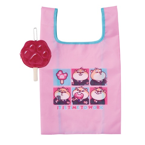 ポーチ付エコバッグ（レミング）