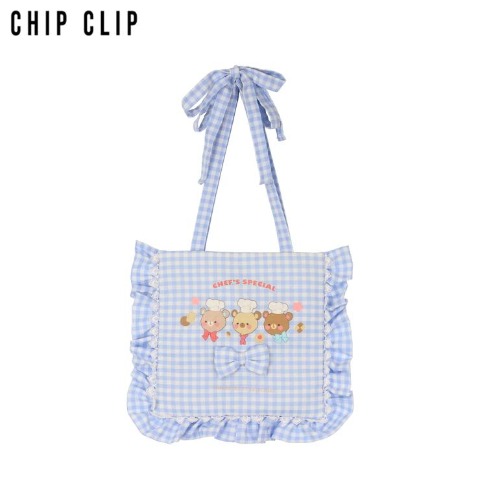 フリルトートバッグ（CHIP CLIP×五月アイ）