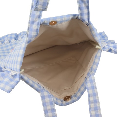 フリルトートバッグ（CHIP CLIP×五月アイ）