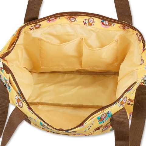 ポケッタブルトートバッグ（おさるのもんきち）