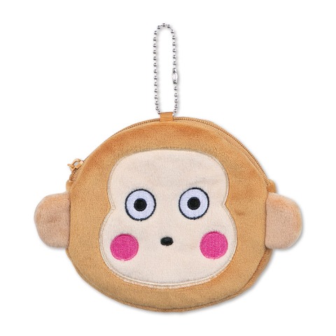 ポーチ付エコバッグ（おさるのもんきち）