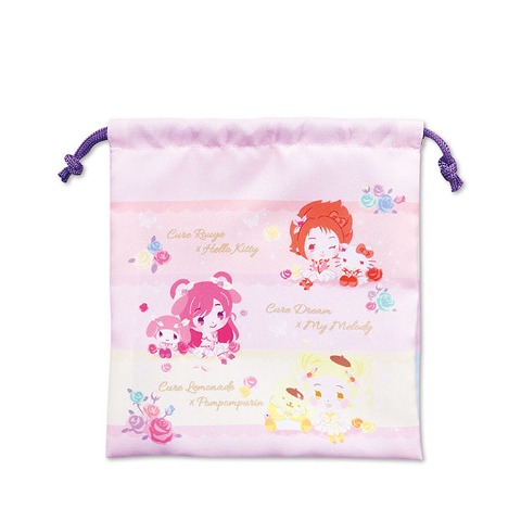 巾着S（Yes!プリキュア5 GoGo!×Sanrio characters）