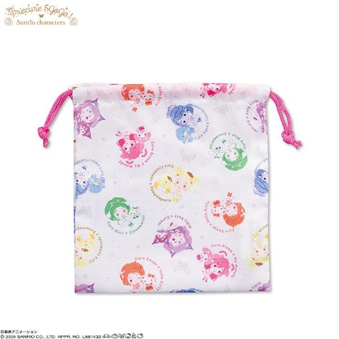 巾着S（Yes!プリキュア5 GoGo!×Sanrio characters）