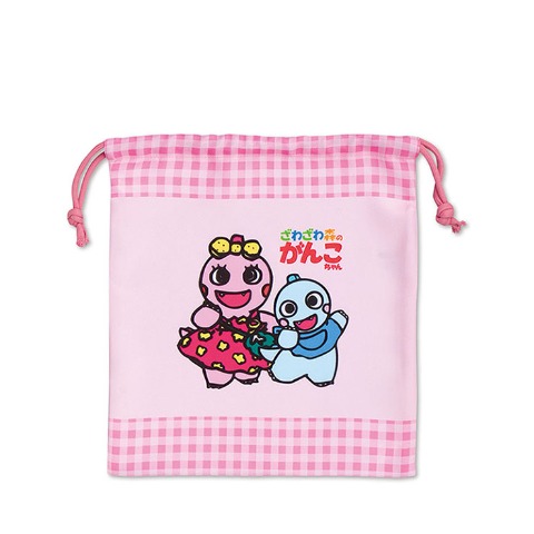 巾着M（がんこちゃん・がんぺーちゃん）