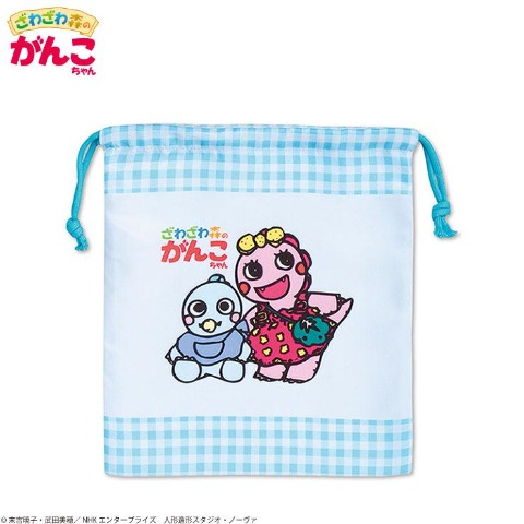 巾着M（がんこちゃん・がんぺーちゃん）