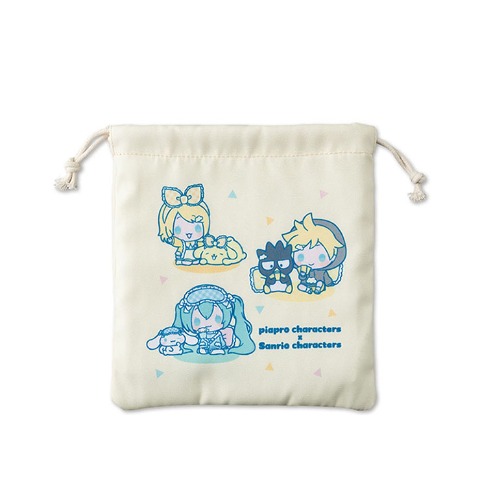 巾着S（piapro characters×Sanrio characters）