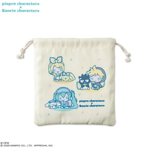 巾着S（piapro characters×Sanrio characters）