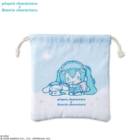 巾着S（piapro characters×Sanrio characters）