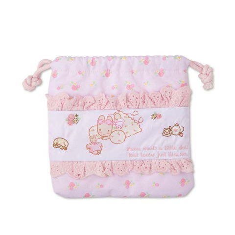 巾着（マロンクリーム）