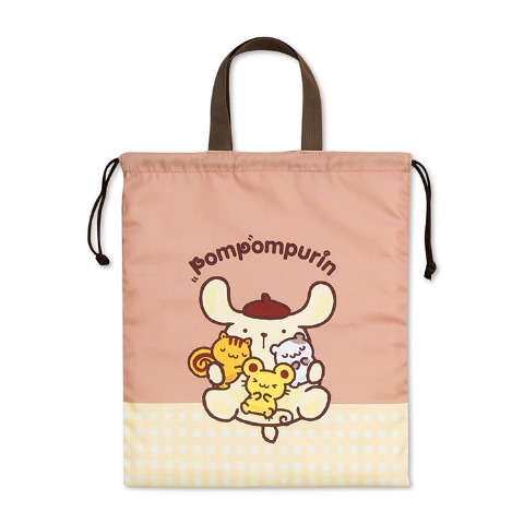 巾着L（ポムポムプリン）