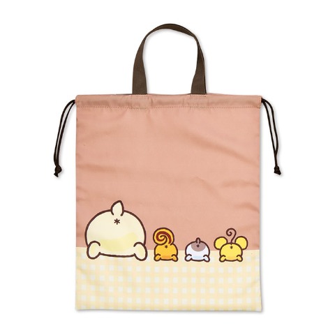 巾着L（ポムポムプリン）