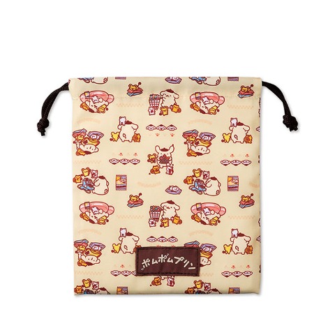 巾着S（ポムポムプリン）