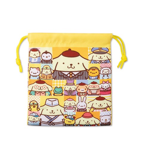 巾着S（ポムポムプリン）