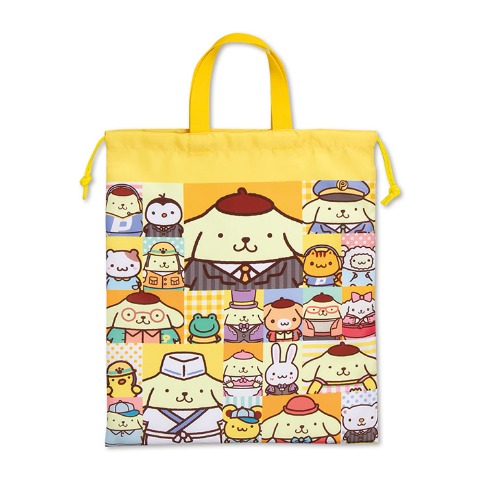 巾着L（ポムポムプリン）