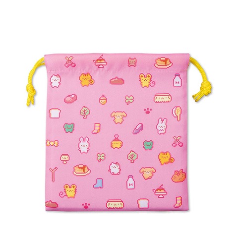 巾着S（ポムポムプリン）