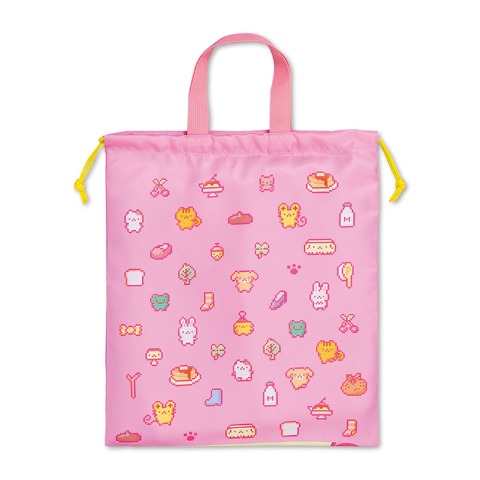 巾着L（ポムポムプリン）