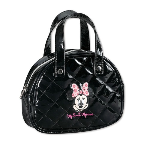 ボストンバッグ型ポーチ（ミニーマウス）