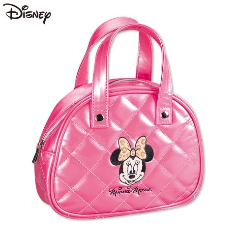 ボストンバッグ型ポーチ（ミニーマウス）