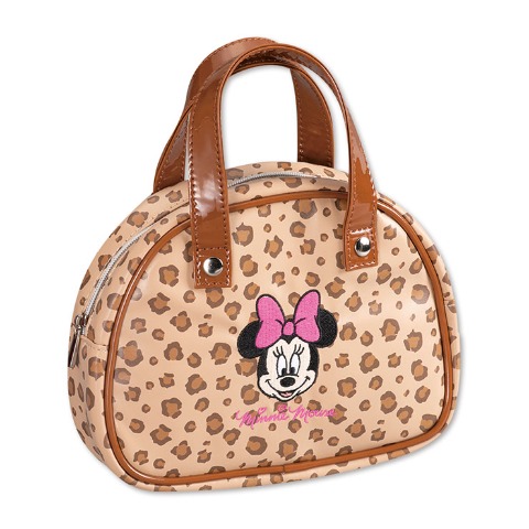 ボストンバッグ型ポーチ（ミニーマウス）