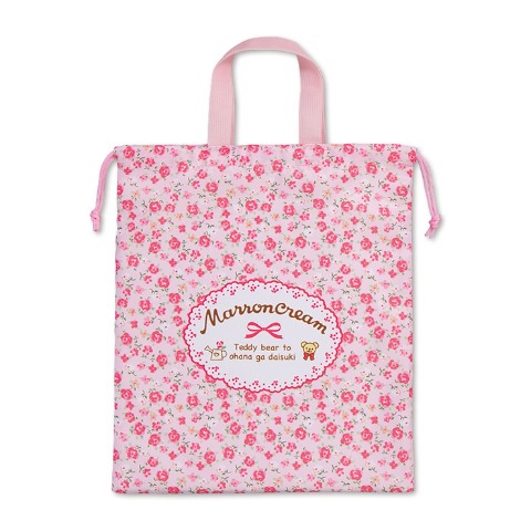 巾着L（マロンクリーム）