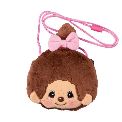 ネックストラップ付ポーチ（モンチッチ）