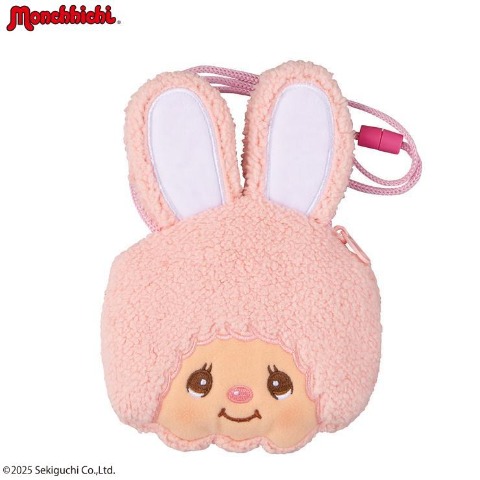 ネックストラップ付ポーチ（モンチッチ）