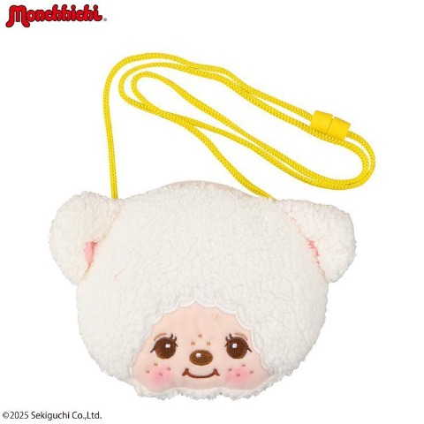 ネックストラップ付ポーチ（モンチッチ）