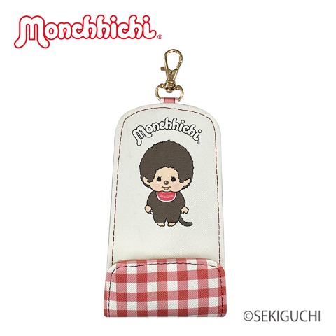リール付キーケース（モンチッチ）