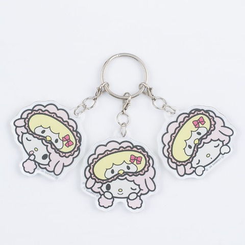 3連アクリルチャーム（マイスウィートピアノ）