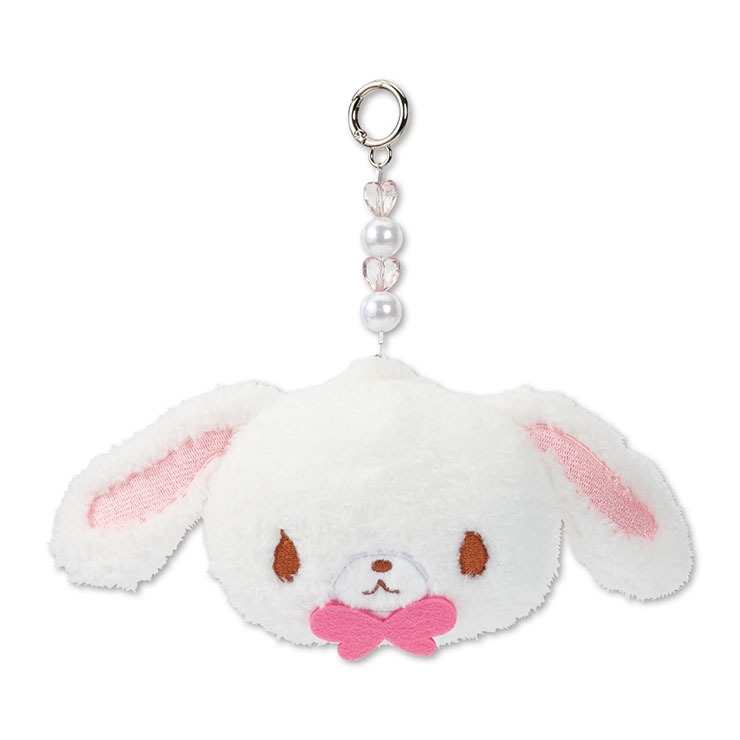 激レア♡シュガーバニーズ　ボア付きチャーム♡マスコット　☆未使用品☆ シュガーバニーズ ロゴ刺繍タグキーホルダー（キャラクター大賞第1弾