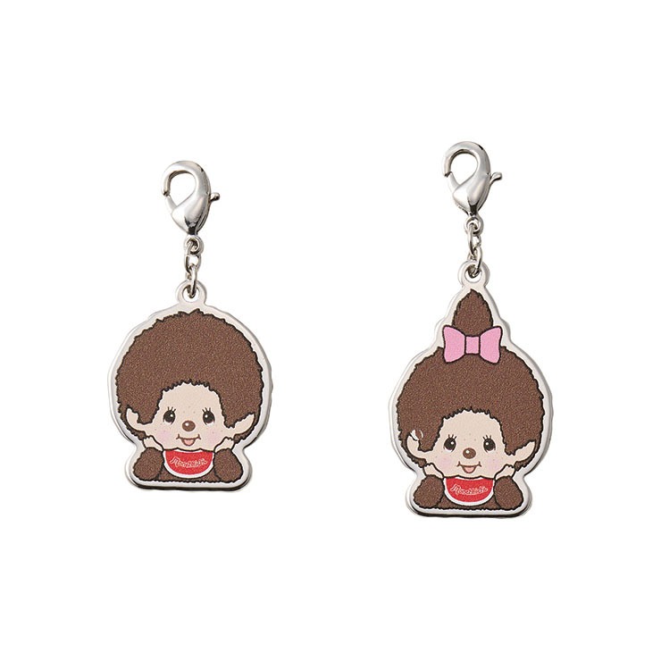 ファスナーチャーム2点セット（モンチッチくん・モンチッチちゃん