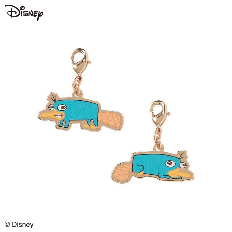 Disney フィニアスとファーブ チャーム 2個セット ファスナーチャーム2点セット（フィニアスとファーブ） | アベイル