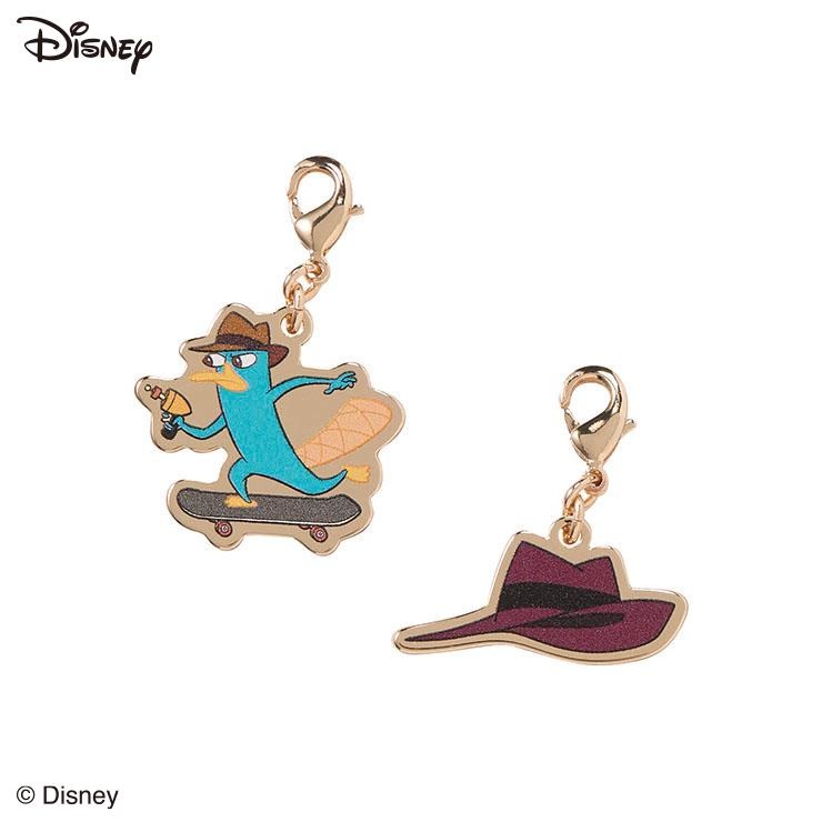Disney フィニアスとファーブ チャーム 2個セット ファスナーチャーム2点セット（フィニアスとファーブ） | アベイル