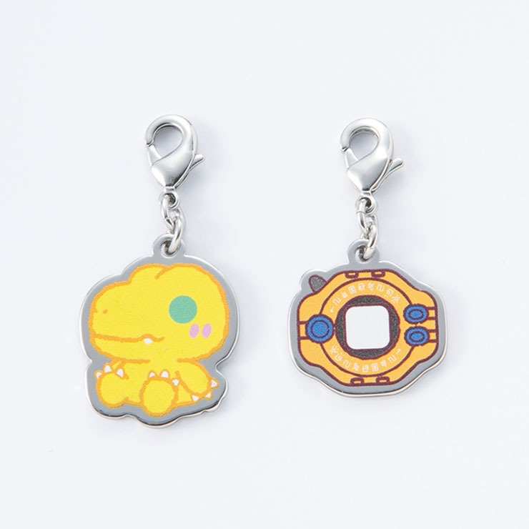 ファスナーチャーム2点セット（アグモン＆デジヴァイス） | アベイル