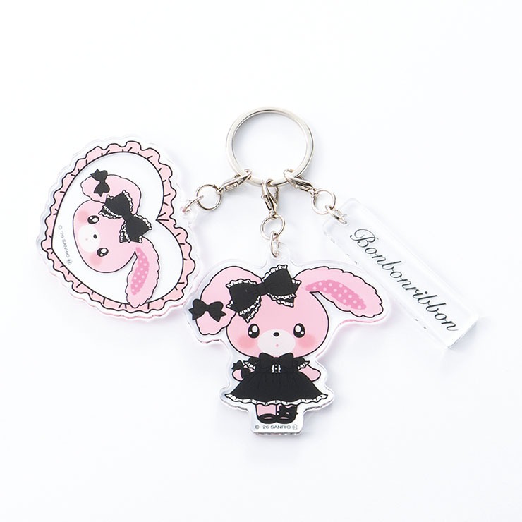 3連アクリルチャーム（ぼんぼんりぼん） | アベイル | しまむらパーク