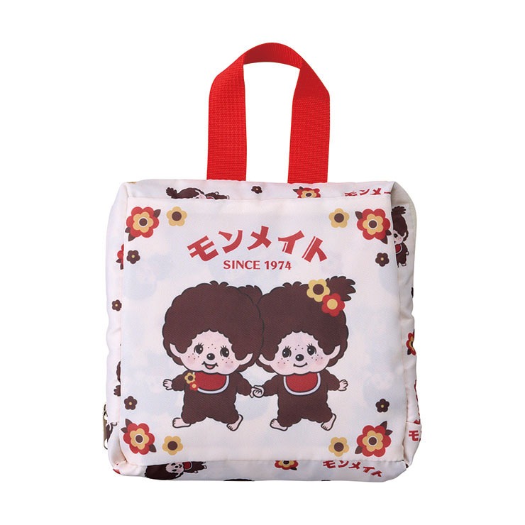 ミニポケッタブルトートバッグ（モンチッチくん・モンチッチちゃん