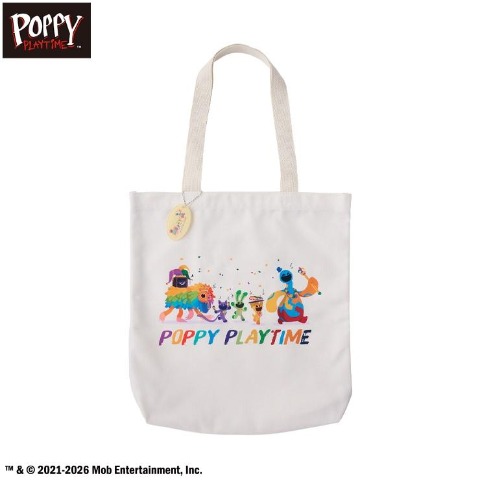 バッグチャーム付トートバッグ（POPPY PLAYTIME）