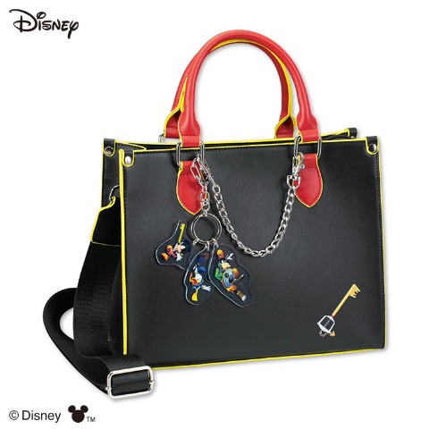 アクリルキーホルダー付トートバッグ（KINGDOM HEARTS）