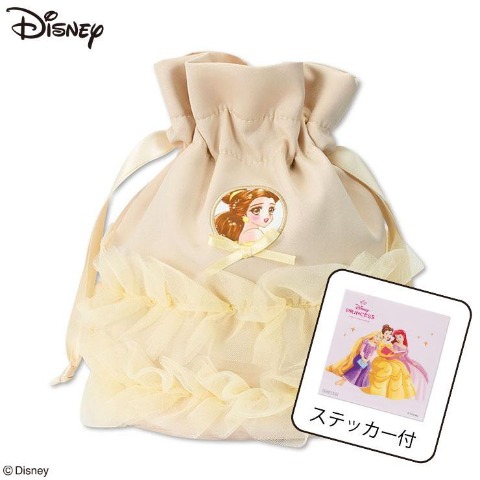 ステッカー付ダイカット巾着（ベル）