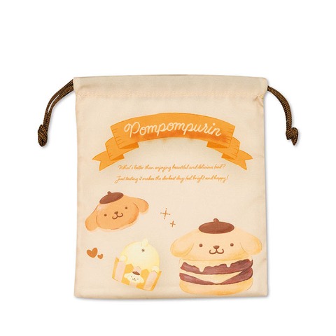 巾着（ポムポムプリン）
