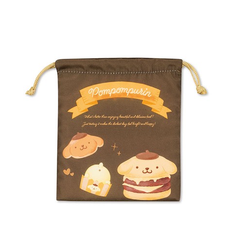 巾着（ポムポムプリン）