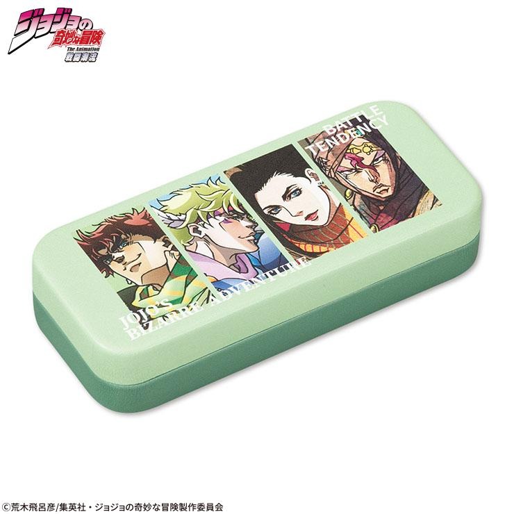 ジョジョケース めがねケース アニメ ジョジョの奇妙な冒険 戦闘潮流 