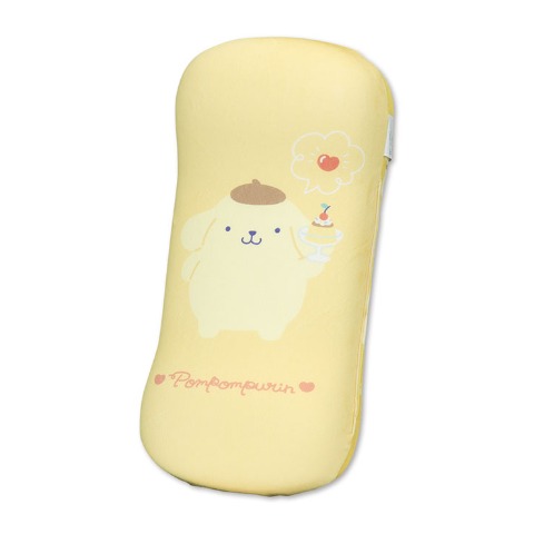 腰当てクッション（ポムポムプリン）