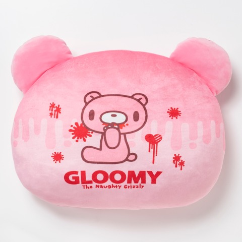 ダイカットクッション（グルーミー）