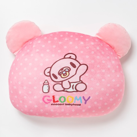 ダイカットクッション（グルーミー）