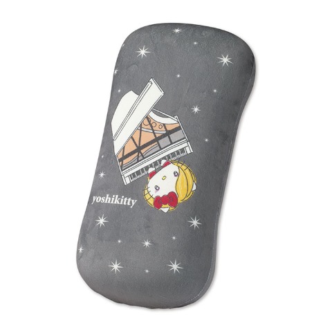 ステッカー付腰当てクッション（Yoshikitty）