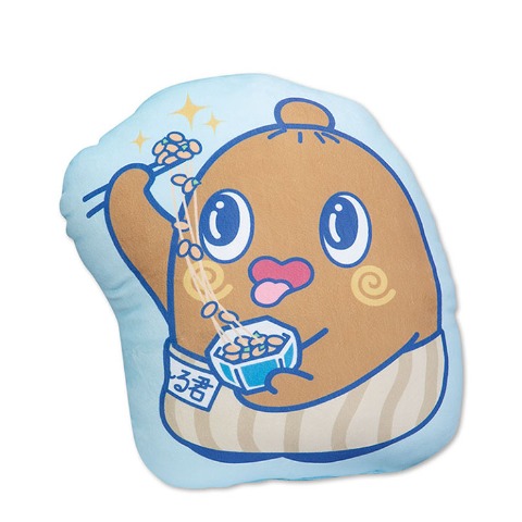 ダイカットクッション（ねば～る君）