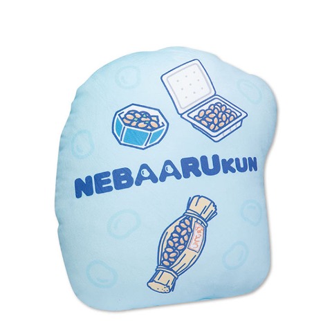 ダイカットクッション（ねば～る君）