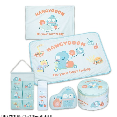 サンリオキャラクターズハッピーバッグ6点セット（ハンギョドン）