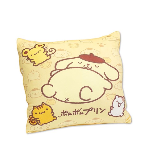 背当てクッション（ポムポムプリン）
